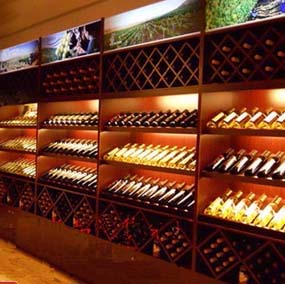 哈爾濱紅酒貨架 陳列柜定做