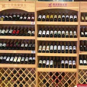 哈爾濱木質酒類中島柜