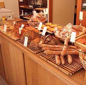 木質面包展示柜定做