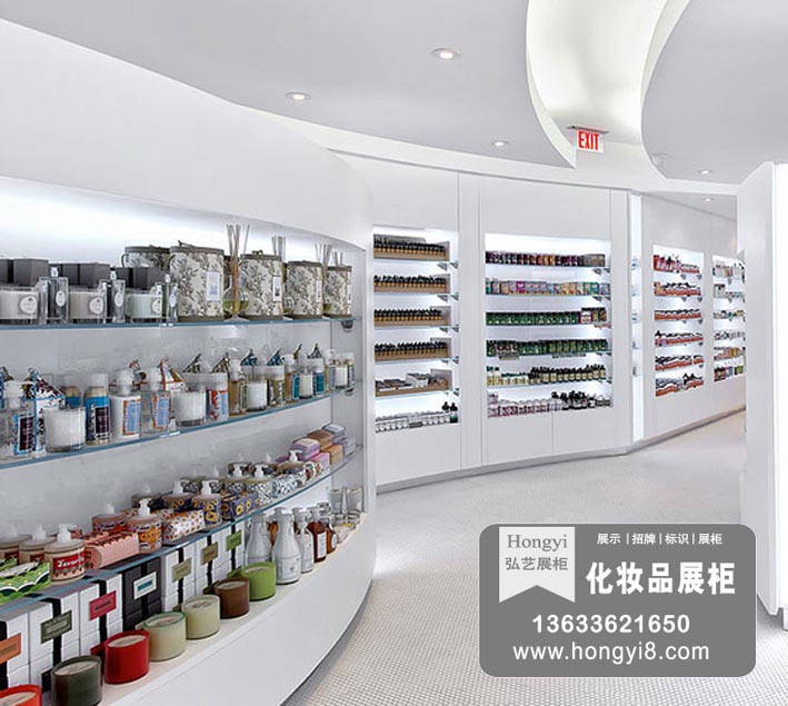 哈爾濱化妝品精品展柜制作工廠