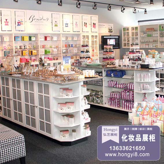 哈爾濱化妝品展柜制作廠家 弘藝展柜